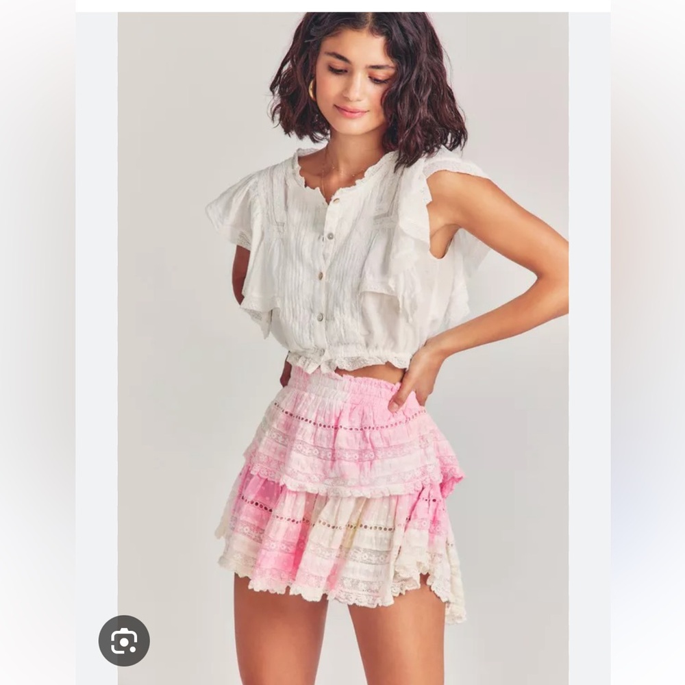 NWT Ruffle Skirt p